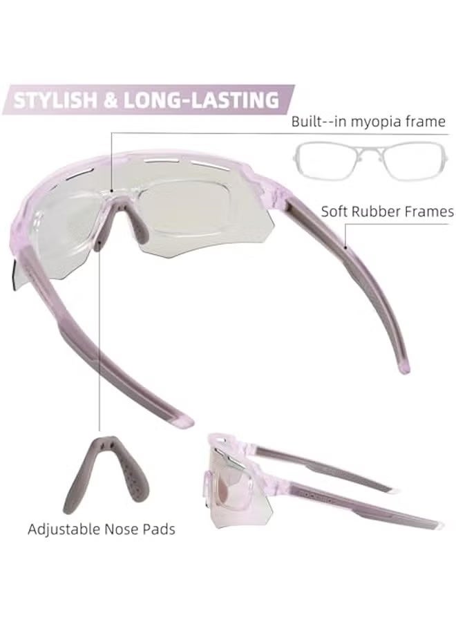 روكبروز نظارات ROCKBROS الضوئية لركوب الدراجات للرجال والجري للنساء ونظارات شمسية لركوب الدراجات الجبلية - Image 4